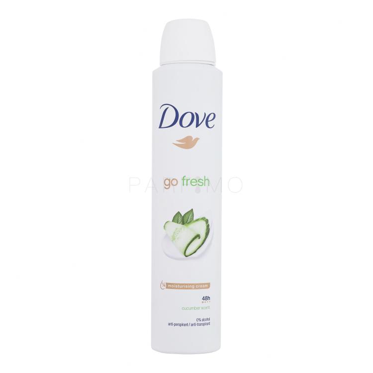 Dove Go Fresh Cucumber &amp; Green Tea 48h Antiperspirant za žene 200 ml