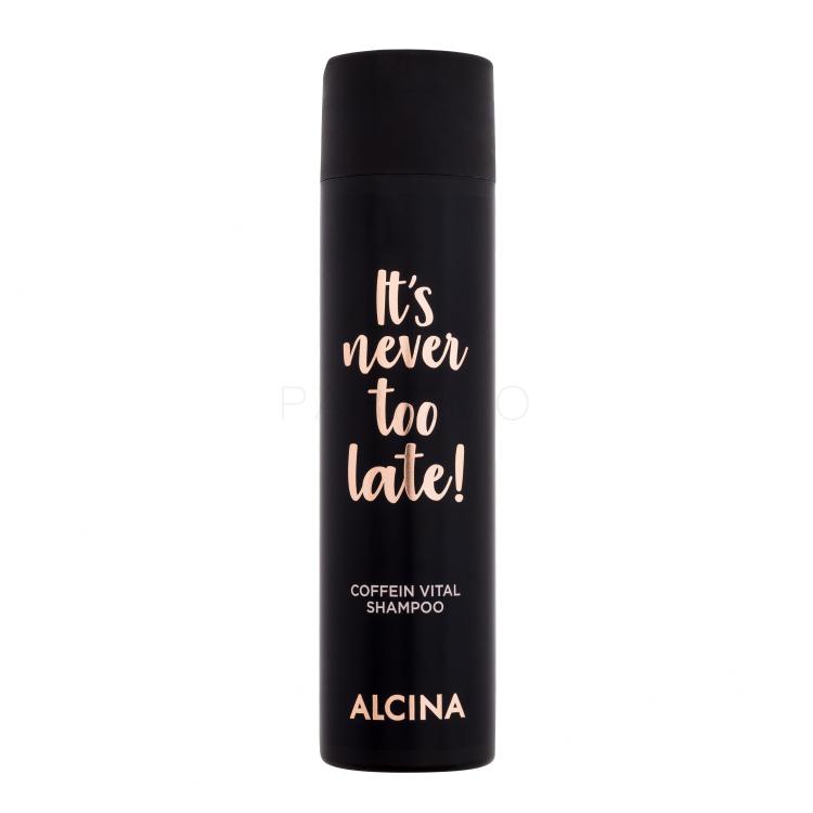 ALCINA It´s Never Too Late! Coffein Vital Shampoo Šampon za žene 250 ml