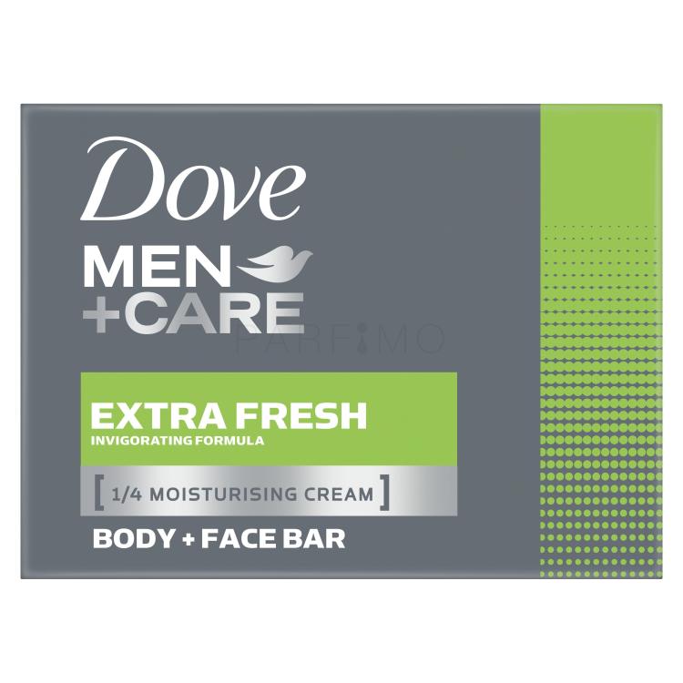Dove Men + Care Extra Fresh Body + Face Bar Tvrdi sapun za muškarce 90 g