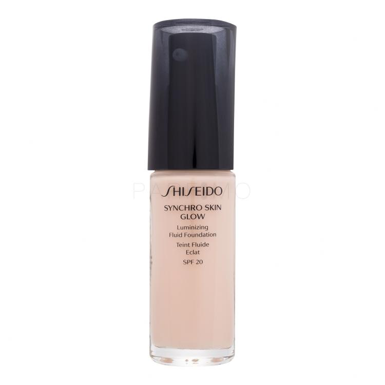 Shiseido Synchro Skin Glow SPF20 Puder za žene 30 ml Nijansa Rose 1