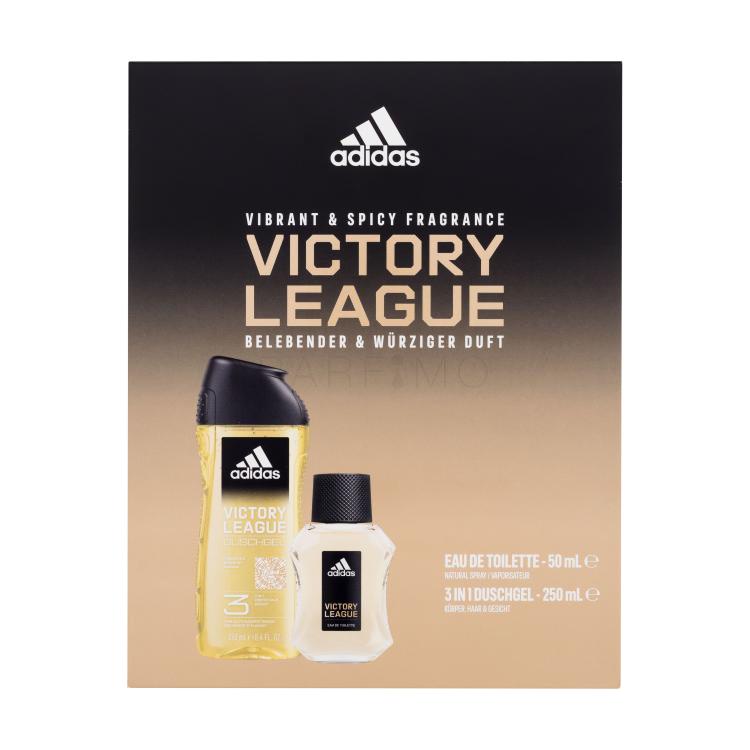 Adidas UEFA Champions League Victory Edition Poklon set toaletna voda 50 ml + gel za tuširanje 250 ml