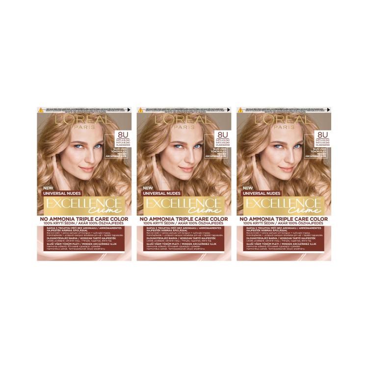 Set Boja za kosu L&#039;Oréal Paris Excellence Creme Triple Protection