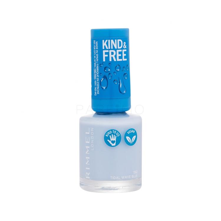 Rimmel London Kind &amp; Free Lak za nokte za žene 8 ml Nijansa 152 Tidal Wave Blue