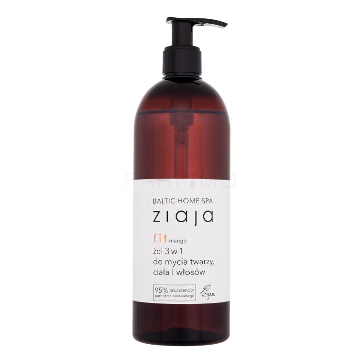 Ziaja Baltic Home Spa Fit Shower Gel &amp; Shampoo 3 in 1 Gel za tuširanje za žene 500 ml