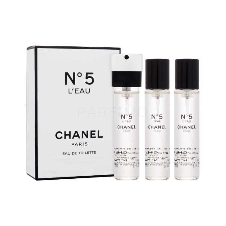 Chanel N°5 L´Eau Toaletna voda za žene punilo 3x20 ml