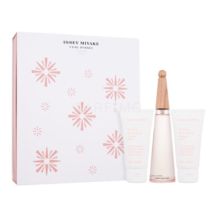 Issey Miyake L&#039;Eau D&#039;Issey Pivoine Poklon set toaletna voda 50 ml + losion za tijelo 2 x 50 ml