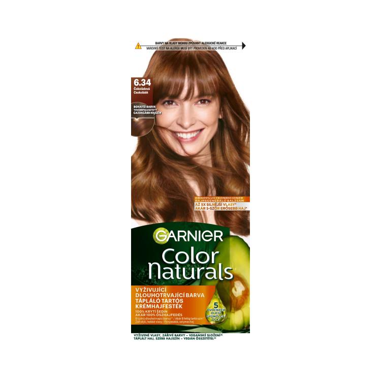 Garnier Color Naturals Boja za kosu za žene 40 ml Nijansa 6.34 Chocolate