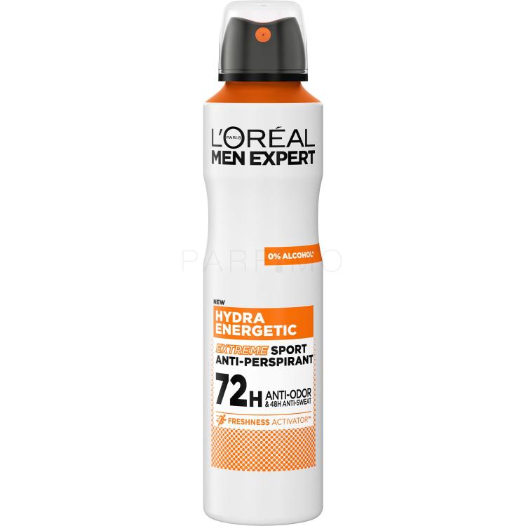 L&#039;Oréal Paris Men Expert Hydra Energetic Sport Extreme Antiperspirant za muškarce 150 ml
