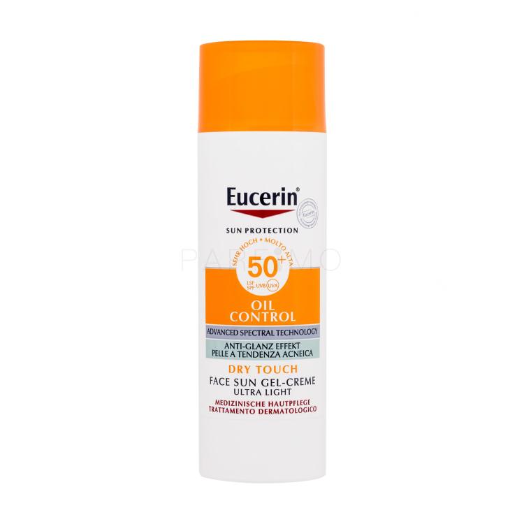 Eucerin Sun Oil Control Dry Touch Face Sun Gel-Cream SPF50+ Proizvod za zaštitu lica od sunca 50 ml