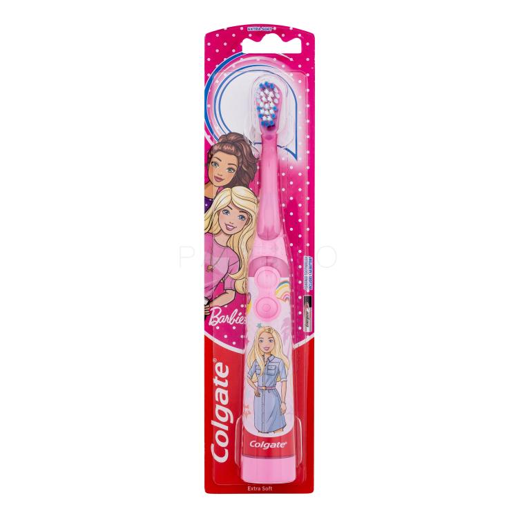 Colgate Kids Barbie Battery Powered Toothbrush Extra Soft Sonična zubna četkica za djecu 1 kom
