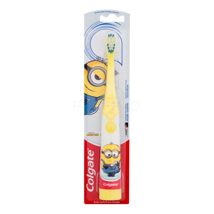 Colgate Kids Minions Battery Powered Toothbrush Extra Soft Sonična zubna četkica za djecu 1 kom