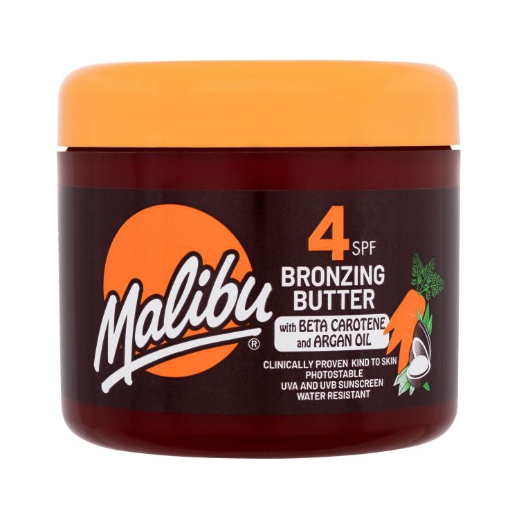 Malibu Bronzing Butter With Carotene &amp; Argan Oil SPF4 Proizvod za zaštitu od sunca za tijelo za žene 300 ml