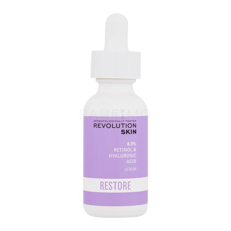 Revolution Skincare Restore 0.3% Retinol &amp; Hyaluronic Acid Serum Serum za lice za žene 30 ml