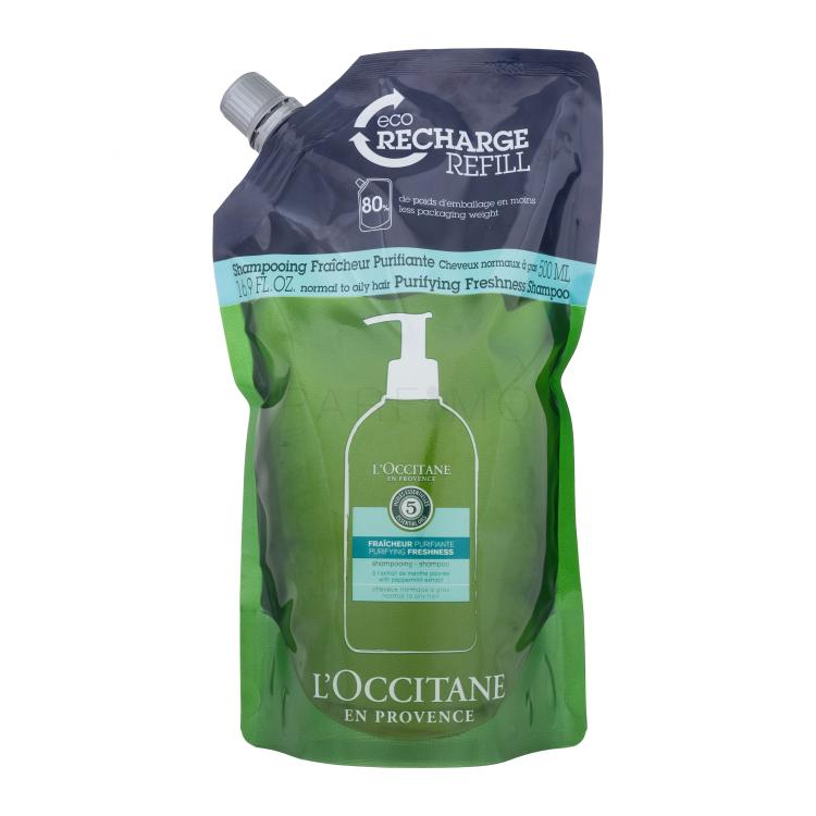 L&#039;Occitane Aromachology Purifying Freshness Šampon za žene punilo 500 ml