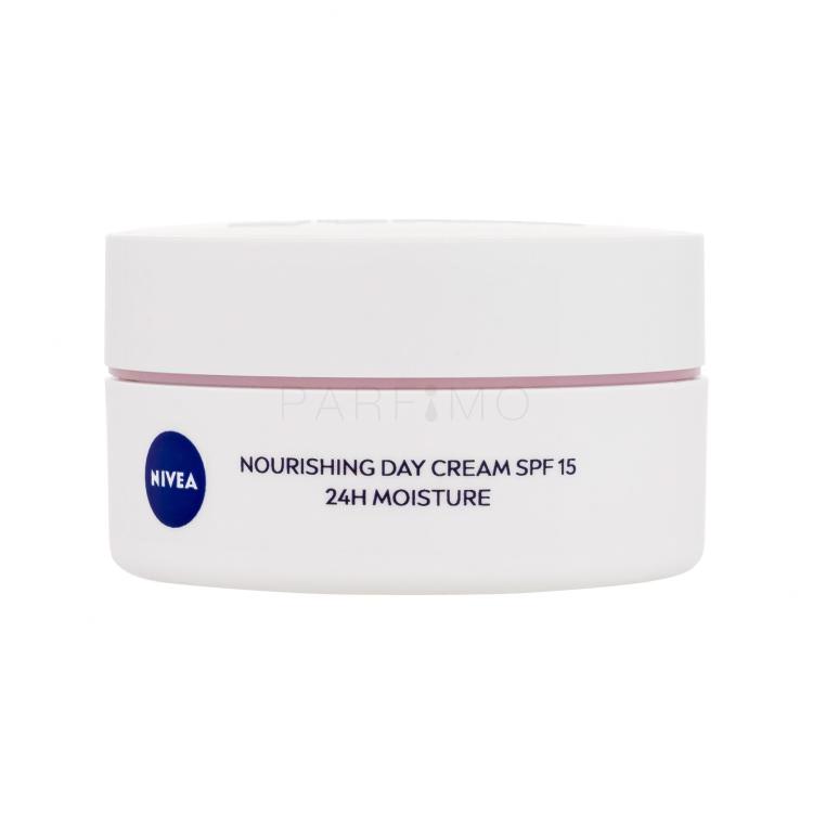 Nivea Nourishing Day Cream SPF15 Dnevna krema za lice za žene 50 ml