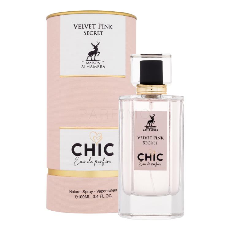 Maison Alhambra Chic Velvet Pink Secret Parfemska voda za žene 100 ml