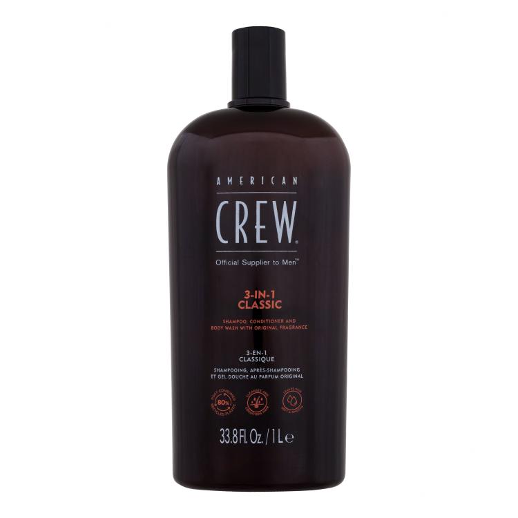 American Crew 3-IN-1 Šampon za muškarce 1000 ml
