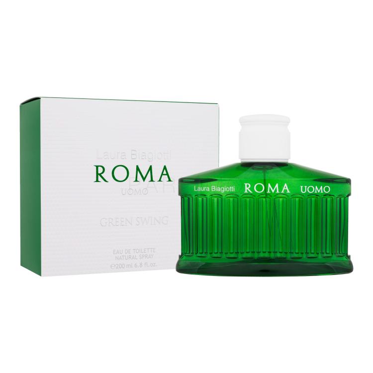 Laura Biagiotti Roma Uomo Green Swing Toaletna voda za muškarce 200 ml