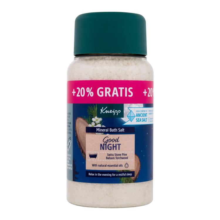 Kneipp Good Night Mineral Bath Salt Solna kupka 600 g