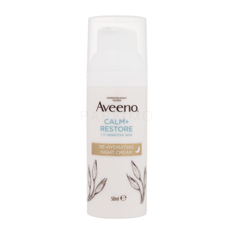 Aveeno Calm + Restore Re-Hydrating Night Cream Noćna krema za lice 50 ml