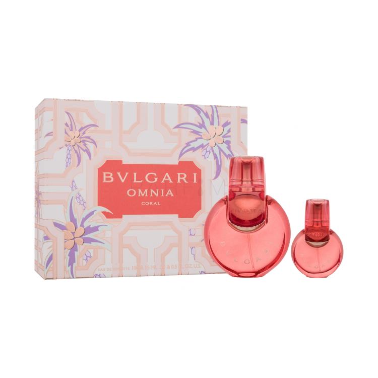 Bvlgari Omnia Coral Poklon set toaletna voda 100 ml + toaletna voda 15 ml