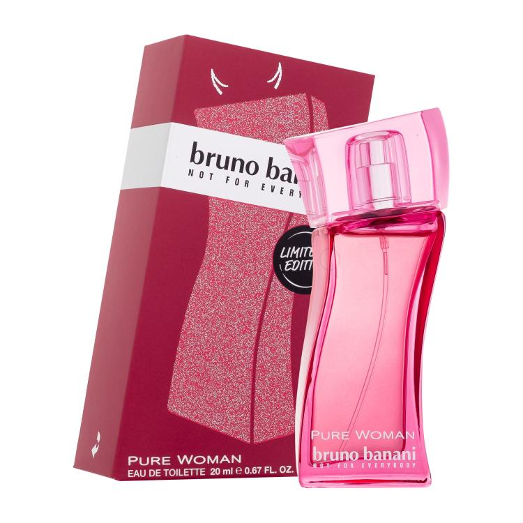 Bruno Banani Pure Woman Limited Edition Toaletna voda za žene 20 ml