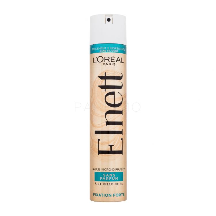 L&#039;Oréal Paris Elnett Micro-Diffusion Hairspray Fragrance Free Lak za kosu za žene 300 ml