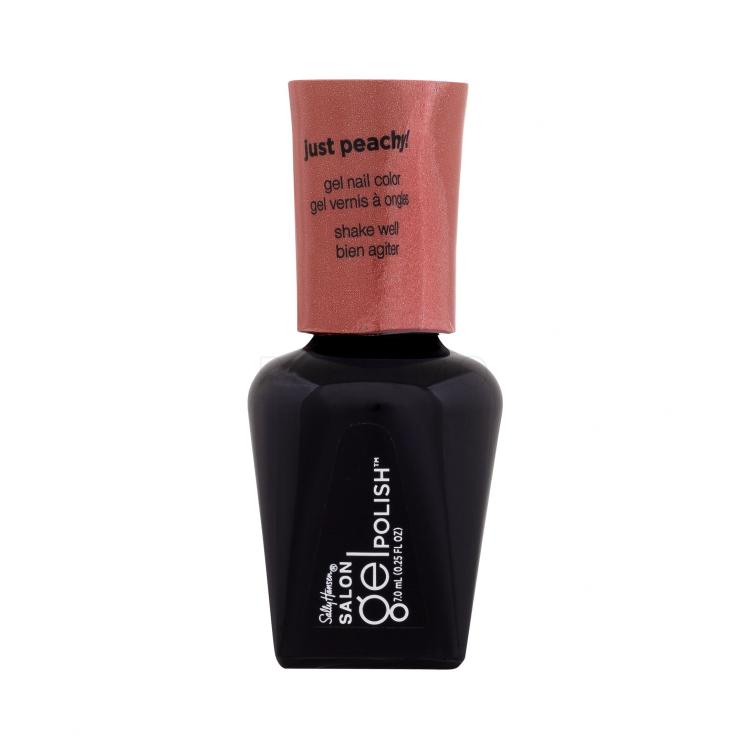 Sally Hansen Salon Gel Polish Gel Nail Color Lak za nokte za žene 7 ml Nijansa 140 Just Peachy