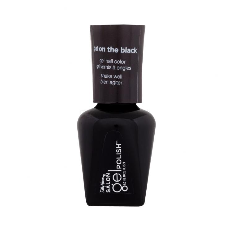 Sally Hansen Salon Gel Polish Gel Nail Color Lak za nokte za žene 7 ml Nijansa 260 Pat On The Black