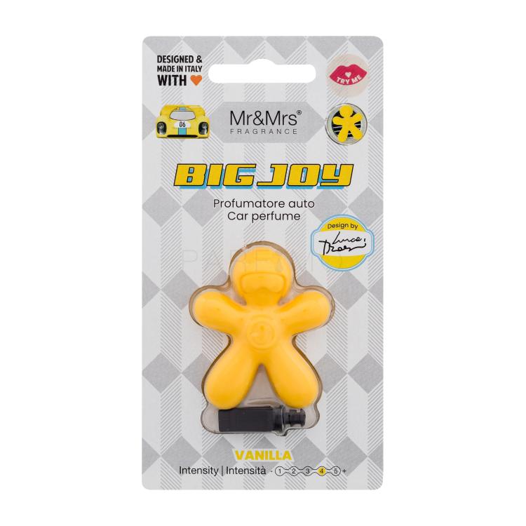 Mr&amp;Mrs Fragrance Big Joy Vanilla Miris za auto 1 kom