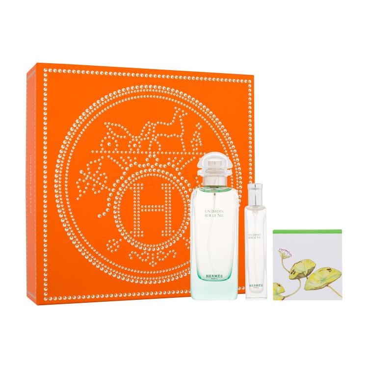 Hermes Un Jardin Sur Le Nil Poklon set toaletna voda 100 ml + toaletna voda 15 ml + parfumirani sapun 50 g