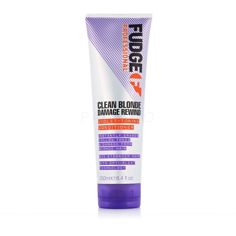 Fudge Professional Clean Blonde Damage Rewind Violet-Toning Conditioner Regenerator 250 ml