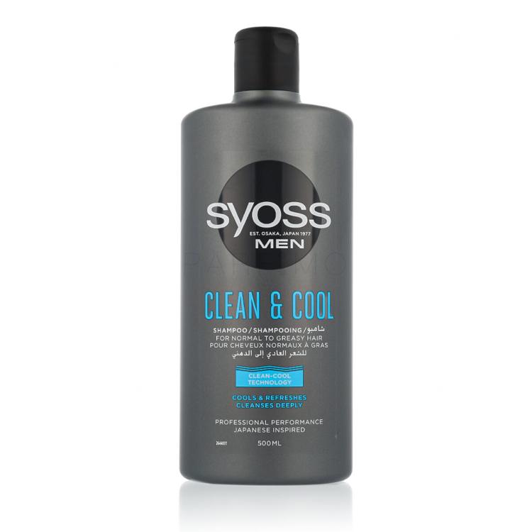 Syoss Men Clean &amp; Cool Šampon za muškarce 500 ml