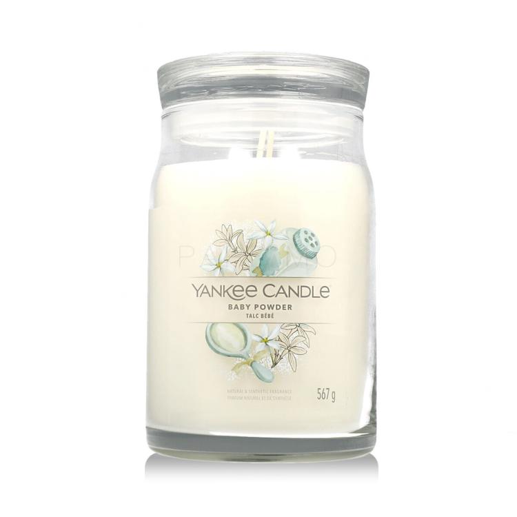 Yankee Candle Signature Baby Powder Mirisna svijeća 567 g