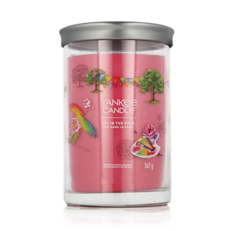 Yankee Candle Signature Art in the Park Tumbler Mirisna svijeća 567 g