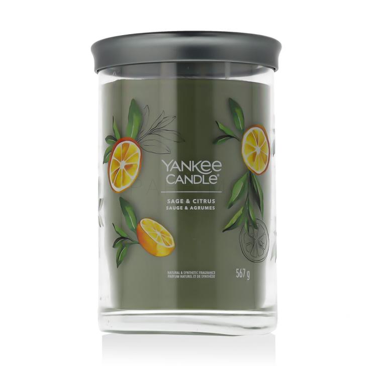 Yankee Candle Signature Sage &amp; Citrus Tumbler Mirisna svijeća 567 g
