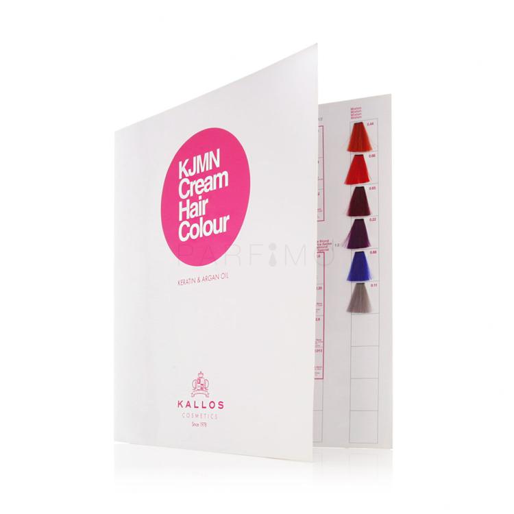 Kallos Cosmetics KJMN Cream Hair Colour Keratin &amp; Argan Oil Sampler Boja za kosu za žene 1 kom