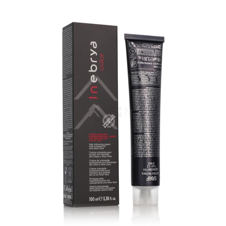 Inebrya Color Boja za kosu 100 ml Nijansa 5/66F Light Chestnut Fire Red