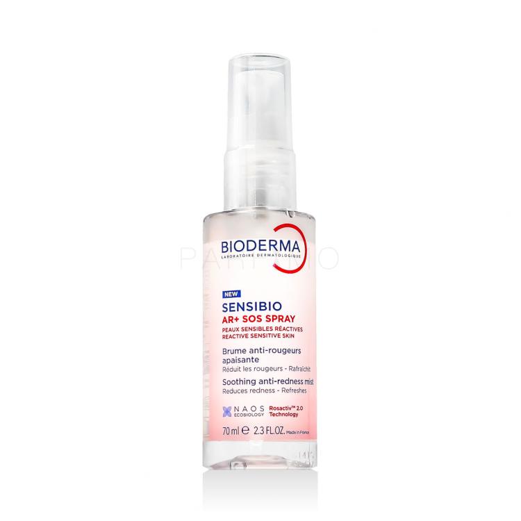 BIODERMA Sensibio AR+ SOS Spray Losion i sprej za lice za žene 70 ml