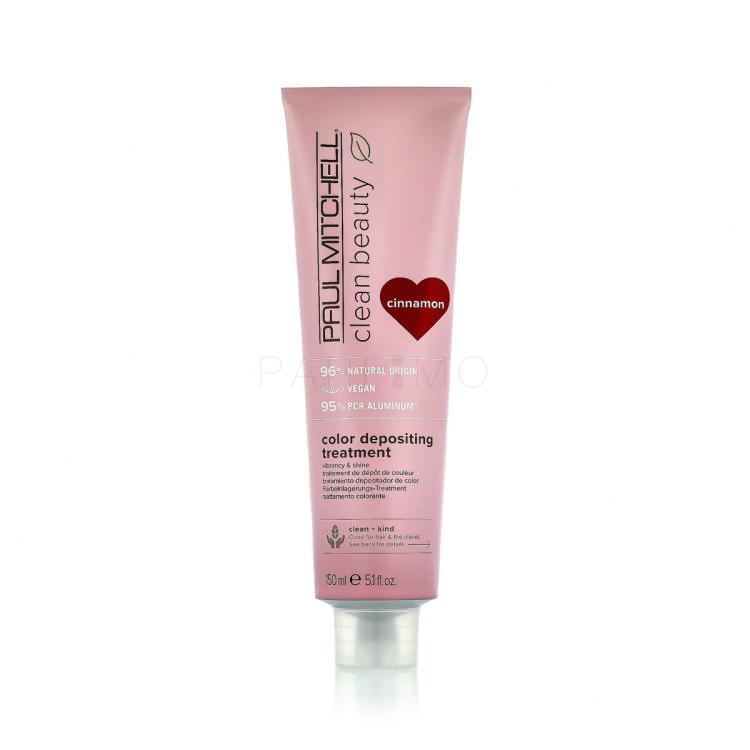 Paul Mitchell Clean Beauty Color Protect Color Depositing Treatment Maska za kosu za žene 150 ml Nijansa Cinnamon