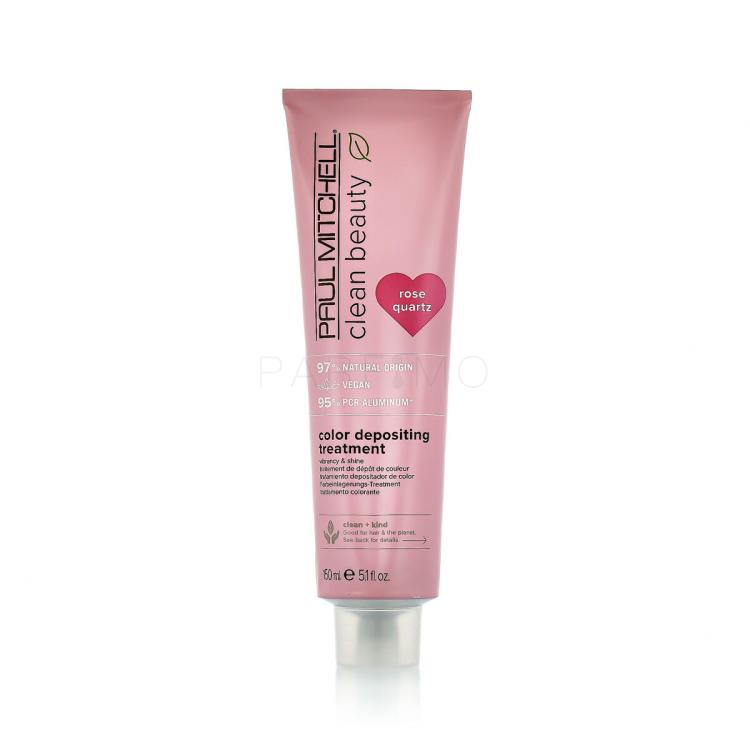 Paul Mitchell Clean Beauty Color Protect Color Depositing Treatment Maska za kosu za žene 150 ml Nijansa Rose Quartz