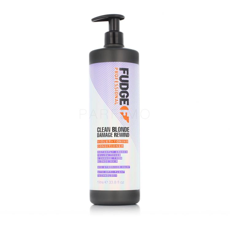 Fudge Professional Clean Blonde Damage Rewind Violet-Toning Conditioner Regenerator 1000 ml