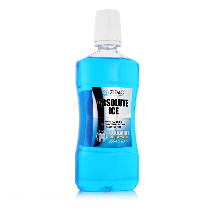 Zidac Laboratories Absolute Ice Coolmint Mouthwash Vodice za ispiranje usta 500 ml