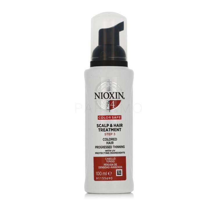 Nioxin System 4 Color Safe Scalp &amp; Hair Treatment Njega kose bez ispiranja za žene 100 ml