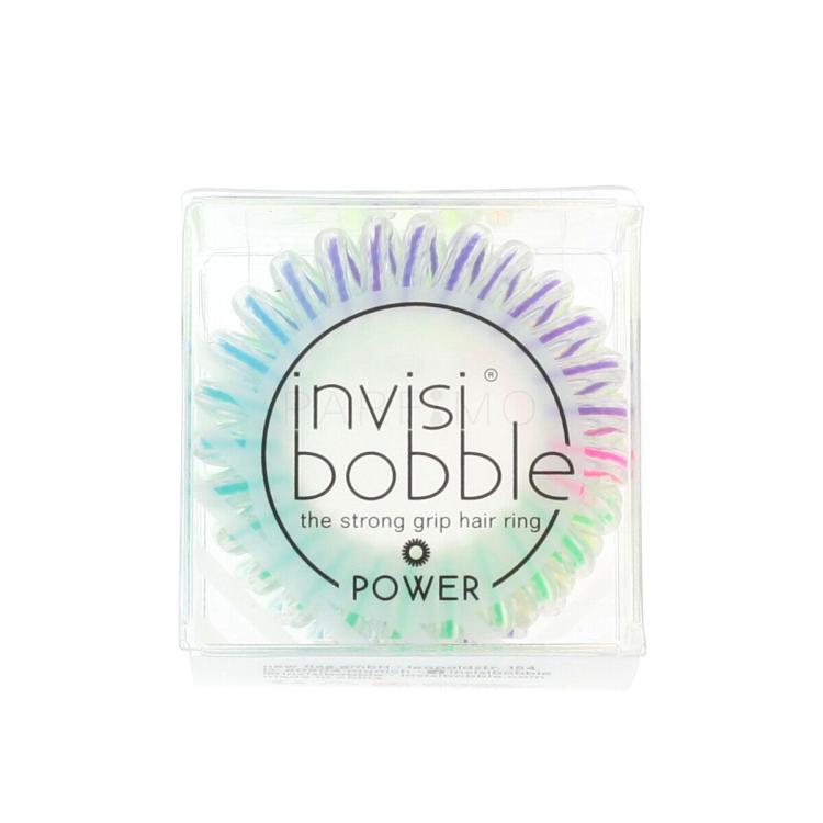 Invisibobble Power The Strong Grip Hair Ring Gumice za kosu za žene Nijansa Magic Rainbow - duhová set