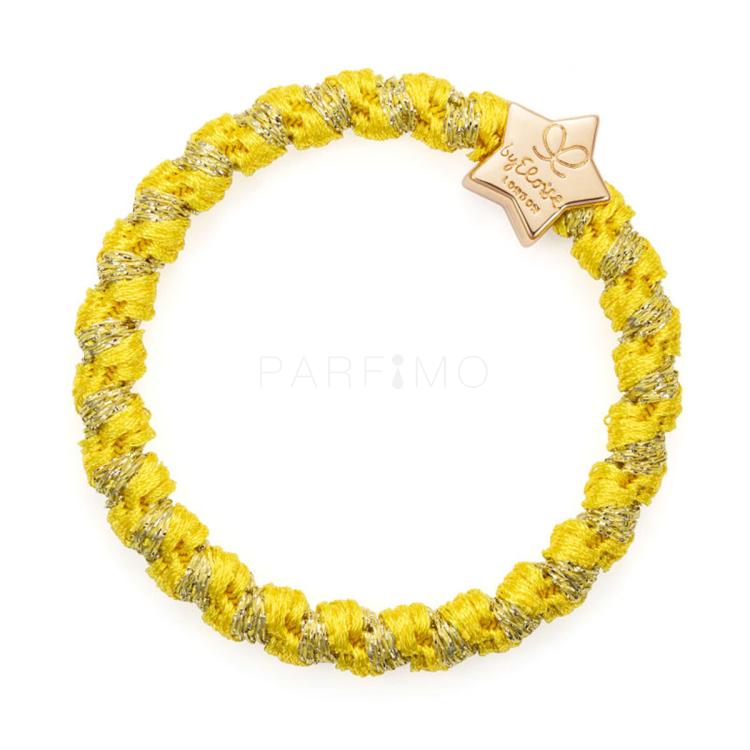 By Eloise London Woven Gold Star Gumice za kosu za žene 1 kom Nijansa Marigold
