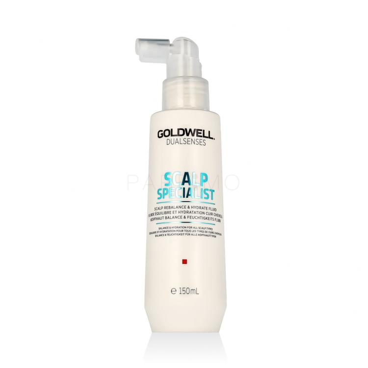 Goldwell Dualsenses Scalp Specialist Scalp Rebalance &amp; Hydrate Fluid Njega kose bez ispiranja za žene 150 ml