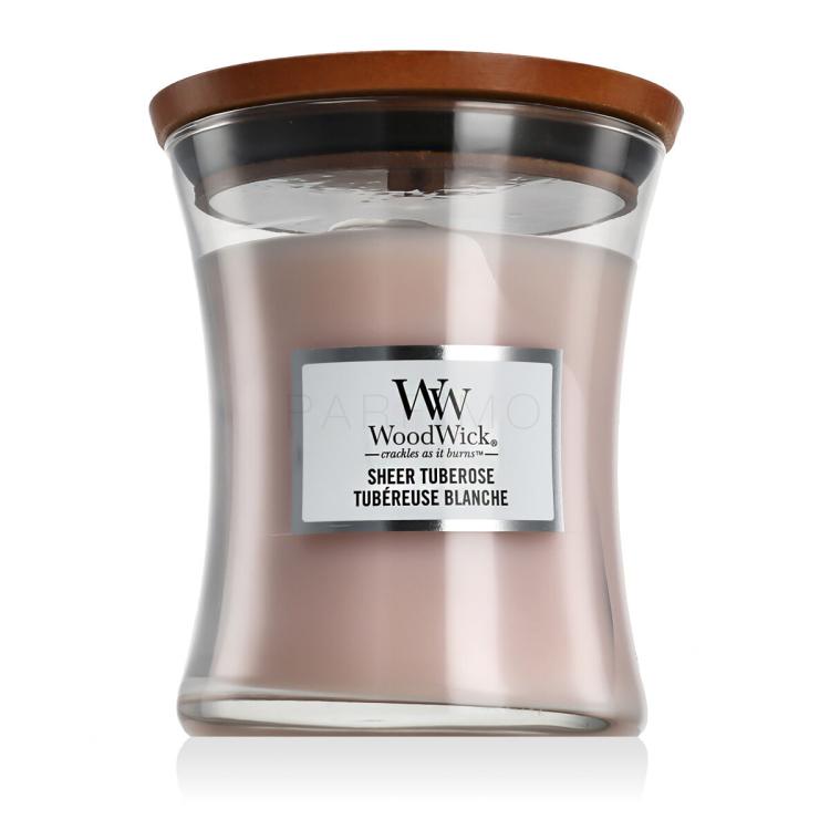 WoodWick Sheer Tuberose Mirisna svijeća 275 g