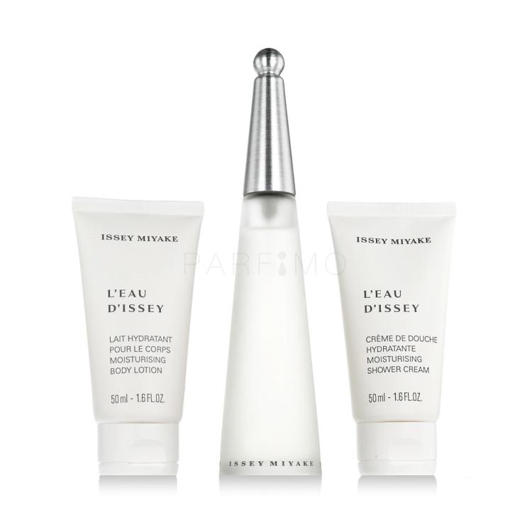 Issey Miyake L&#039;Eau D&#039;Issey Poklon set toaletna voda 50 ml + losion za tijelo 50 ml + gel za tuširanje 50 ml