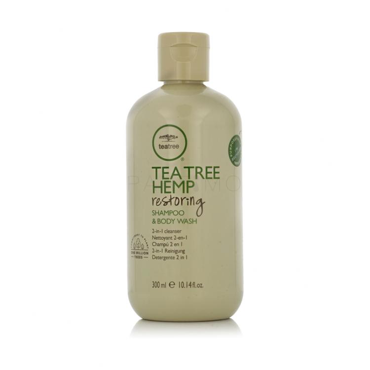 Paul Mitchell TEA TREE Hemp Restoring Shampoo &amp; Body Wash Šampon 300 ml